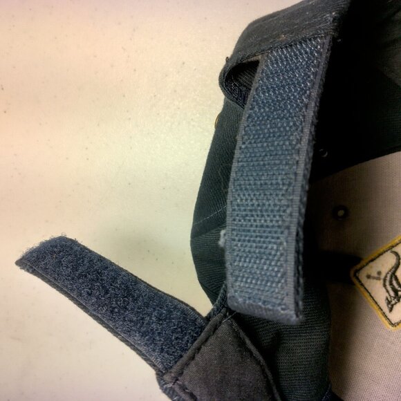 Australia Kangaroo Crossing Cap Hat Blue Soft Canvas Suede Brim Aussie Outback - Picture 9 of 13